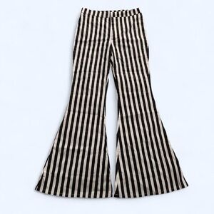 Klesis NWT Striped Black and White Flared Pants